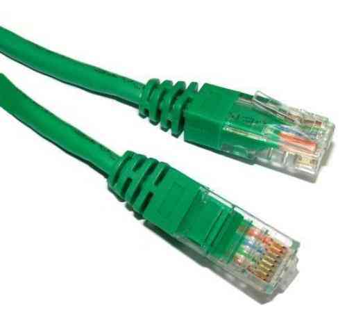 Cat 5E UTP Patch Cord - WT-2038A Green 1m